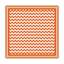 Tonic Studios Emobossing Folder 8X8 - Modern Chevron 1440E