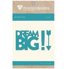 Diamond Press Word Dies - Dream Big UTGENDE