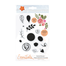 Tonic Studios Bunched Bouquet Stamp Set  Modern Buttonhole 1362E