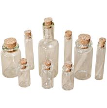 Tim Holtz Idea-Ology Corked Glass Vials 9/Pkg