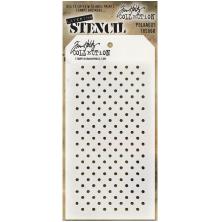 Tim Holtz Layered Stencil 4.125X8.5 - Polkadots THS068