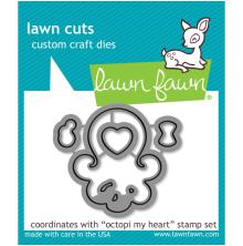 Lawn Fawn Dies - Octopi My Heart LF1296
