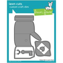 Lawn Fawn Dies - Happy Mail LF1294