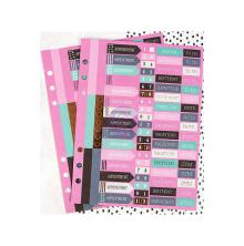 Prima My Prima Planner Mini Stickers 2/Pkg - Words &amp; Numbers UTGENDE