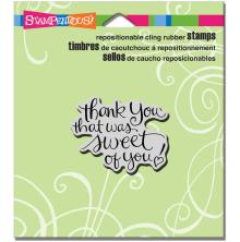 Stampendous Cling Stamp 4.75X4.5 - Sweet Of You UTGENDE