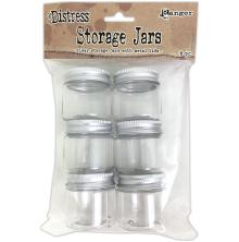 Tim Holtz Distress Jars 6/Pkg - Empty