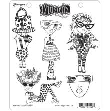 Dylusions Cling Stamps 8.5X7 - Mini Me