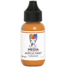 Dina Wakley MEdia Acrylic Paint 29ml - Cheddar