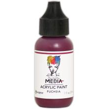 Dina Wakley MEdia Acrylic Paint 29ml - Fuchsia