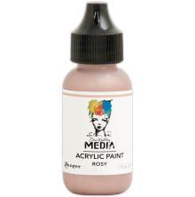 Dina Wakley MEdia Acrylic Paint 29ml - Rosy