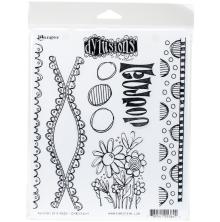 Dylusions Cling Stamps 8.5X7 - Anatomy Of A Page