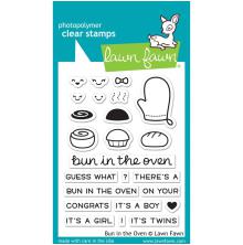 Lawn Fawn Clear Stamps 3X4 - Bun In The Oven LF1317