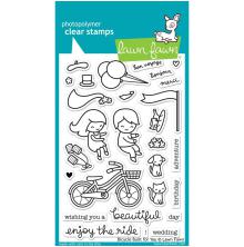 Lawn Fawn Clear Stamps 4X6 - Bicycle Built For You LF1323