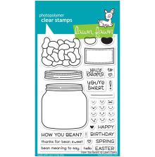 Lawn Fawn Clear Stamps 4X6 - How You Bean? LF1325