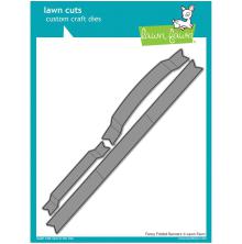 Lawn Fawn Dies - Fancy Folded Banners LF1367