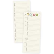 Simple Stories Carpe Diem Bookmark Punched Tablet A5 - To Do