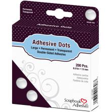 Scrapbook Adhesives 3L Adhesive Dodz 13 mm 200/Pkg - Large