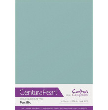 Crafters Companion Centura Pearl Card Pack A4 10/Pkg - Pacific