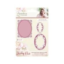 Crafters Companion Sara Davies Shabby Chic Metal Die - Antique Frames UTGENDE