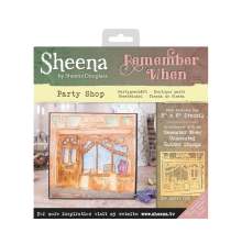 Sheena Douglass Remember When 8X8 Stencil - Party Shop UTGENDE