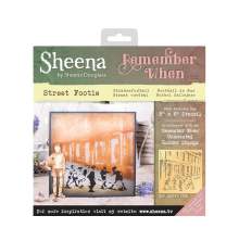 Sheena Douglass Remember When 8X8 Stencil - Street Footie UTGÅENDE