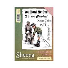 Sheena Douglass Remember When A6 Rubber Stamp - Street Cricket UTGENDE