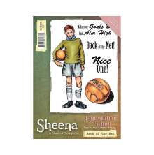 Sheena Douglass Remember When A6 Rubber Stamp - Back of the Net UTGENDE