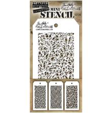 Tim Holtz Mini Layered Stencil Set 3/Pkg - Set 26