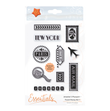 Tonic Studios Jetsetters Passport  Travel Stamp 1 1640 E