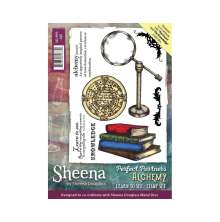 Sheena Douglass Perfect Partner Alchemy A6 Stamp Set - Learn to See UTGENDE