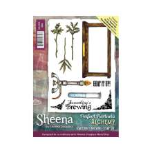 Sheena Douglass Perfect Partner Alchemy A6 Stamp Set - Somethings Brewing UTGE