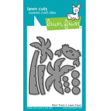 Lawn Fawn Dies - Palm Trees LF1435