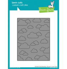 Lawn Fawn Dies - Stitched Cloud Backdrop: Portrait LF1424