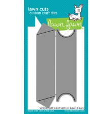 Lawn Fawn Dies - Simple Gift Card Slots LF1440