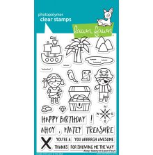 Lawn Fawn Clear Stamps 4X6 - Ahoy, Matey