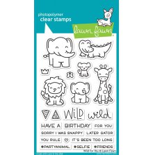 Lawn Fawn Clear Stamps 4X6 - Wild For You LF1413