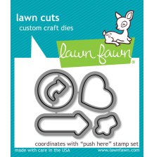 Lawn Fawn Dies - Push Here LF1416