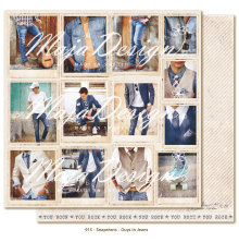 Maja Design Denim &amp; Friends 12X12 - Snapshots Guys in jeans