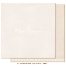 Maja Design Monochromes 12X12 Shades of Denim - Off white