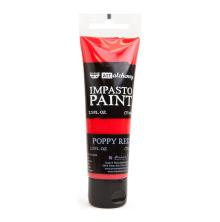 Prima Finnabair Art Alchemy Impasto Paint 75ml - Poppy Red