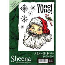 Sheena Douglass A6 Unmounted Rubber Stamp - Yo Ho Ho UTGENDE