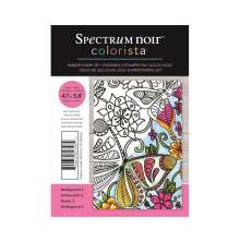 Spectrum Noir Colorista A6 Rubber Stamp - Background 2