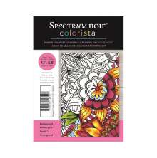 Spectrum Noir Colorista A6 Rubber Stamp - Background 1