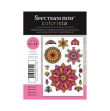 Spectrum Noir Colorista A6 Rubber Stamp - Elements 3