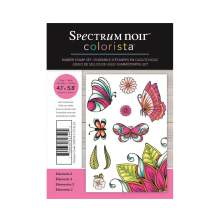 Spectrum Noir Colorista A6 Rubber Stamp - Elements 2