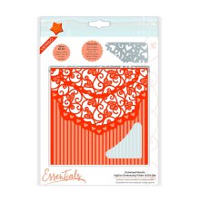 Tonic Studios Essentials Idyllics Embossingfolder &amp; Die Set - Entwined Hearts