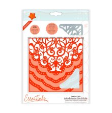 Tonic Studios Essentials Idyllics Embossingfolder &amp; Die Set - Twisting Tiara