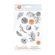 Tonic Studios Essentials Bunched Bouquet - Autumnal Sprig Stamp Set 1 1363E