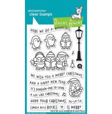 Lawn Fawn Clear Stamps 4X6 - Here We Go A-Waddling LF1468