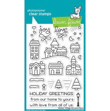 Lawn Fawn Clear Stamps 4X6 - Winter Village LF1472